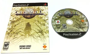 ❤️ Genji: Dawn of the Samurai (Demo) (PlayStation 2, PS2) No para reventa Sin precio base - Imagen 1 de 2