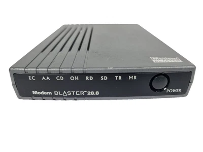 Vintage Creative CTC5040 Modem BLASTER 28.8 External Data Modem -No Power Supply - Image 1 of 4