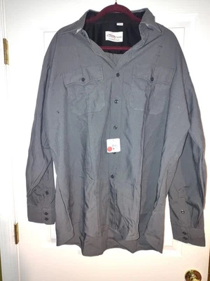 Flying Cross 18 36/37 Hombre Policía Militar Vestido Uniforme Camisa LS GRIS Foto 1 de 4