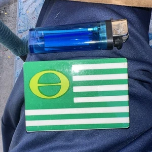Pin bandera ecología vintage - Imagen 1 de 3