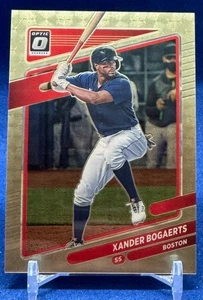2021 Donruss Optic Xander Bogaerts Gold Vinyl #1/1 Red Sox Padres - RAR! - Bild 1 von 2