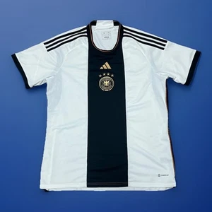 Adidas Deutschland Nationalmannschaft 2022/23 weiß Heim Fußball Trikot Set Herren Gr. XL - Bild 1 von 9