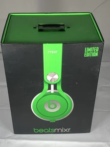 Beats by Dr. Dre Mixr On Ear Wired Headphones Green Limited Edition NEW OPEN BOX - Picture 1 of 8