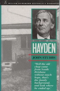 JOHN STUBBS Hayden 1989 1st Ed. HC Book - Picture 1 of 1