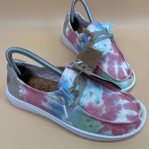 Hey Dude Wendy Schuhe Boho Mandala Tie Dye Damen Gr. 7 Euro 38 NEU - Bild 1 von 11
