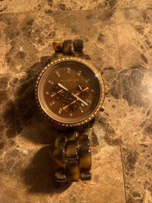 Reloj Hombre Michael Kors Parker Cronógrafo Tono Oro Rosa Foto 1 de 4