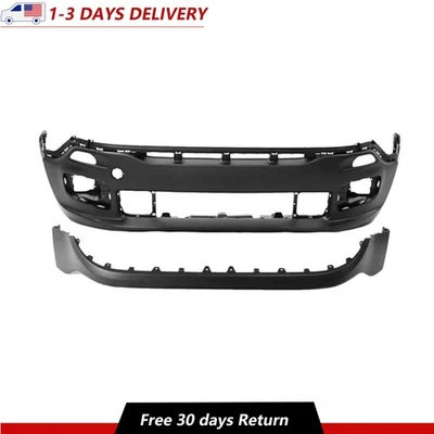 For 2015-2018 Jeep Renegade Front Upper and Lower Bumper Cover Set Fascia Foto 1 de 4