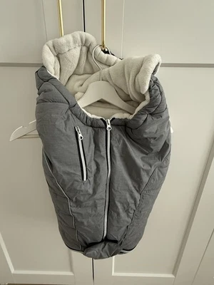 Babyone Fußsack für Babyschale in Grau - Bild 1 von 3