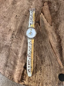 SWATCH GENT ORIGINALS - GK312 FLOWER TALK - Vintage (ha bisogno di batteria) - Foto 1 di 8
