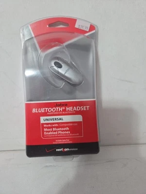 NEW Jabra VBT185Z Silver/Black Ear-Hook Headset - Image 1 of 4