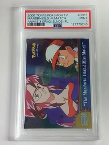 2000 Topps Pokemon TV #OR16 Mandarin Island Miss Match SILVER FOIL PSA 9 MINT - Bild 1 von 2