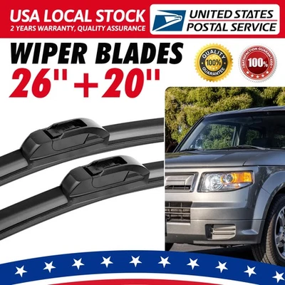 Juego de escobillas limpiaparabrisas delanteras 26"+20" para Ford Taurus 2010-2016 nuevas Foto 1 de 4