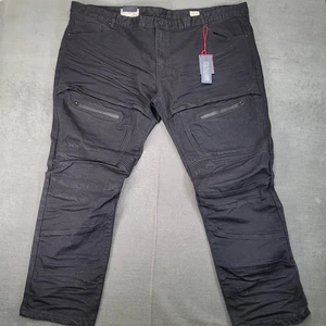 Pantalones de mezclilla negros de motociclista Smoke Rise para hombre talla 54x32 nuevos - Imagen 1 de 10
