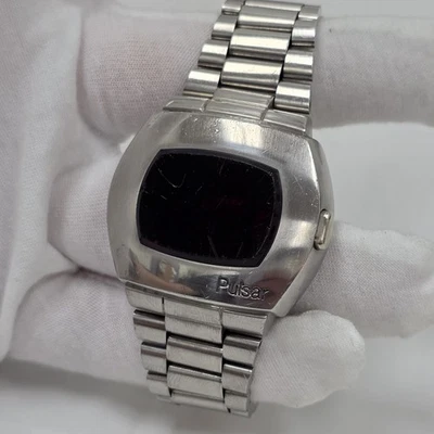 Reloj Pulsera LED Digital Para Hombre Pulsar 2900 P2 James Bond Acero EE. UU. Foto 1 de 4