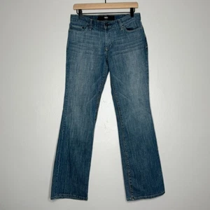 Mossimo Jeans Womens Bootcut 6 Blue Premium Denim Classic Cowgirl - Picture 1 of 11