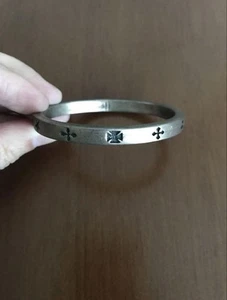 BWL Bill Wall Leather Bangle in Sterling Silver 925 #1011 - Picture 1 of 7