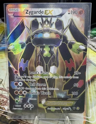 Pokémon TCG - Zygarde EX 54a/124 Full Art - XY Fates Collide NM - Image 1 of 4