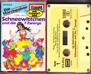 MC Die Märchenbox 1 - Schneewittchen / Tischlein deck dich - EUROPA - Paetsch - Bild 1 von 3