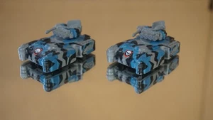 Juego de 2 Micro Máquinas Militares XV-99 Perpetrator Tanque de Batalla - Imagen 1 de 6