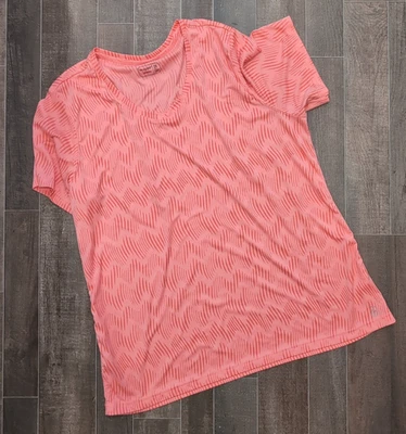 Camisa deportiva para mujer Be Inspired naranja neón talla 2X Foto 1 de 4