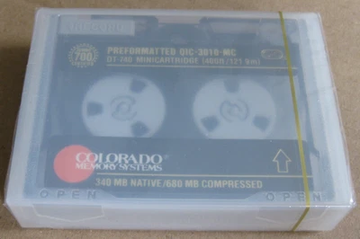 PC Band Speichermedium 3.5" COLORADO DT-740 Data Kassette Datenkassette 340MB - Bild 1 von 2