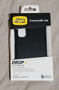OtterBox Commuter Lite Hülle - passend für Samsung Galaxy A25 5G - Schwarz 77-95782 - Bild 1 von 5