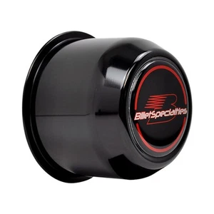 Billet Specialties 999084B Center Cap Push Tru 3 2 90 Cb Black 2 1 2In - Picture 1 of 4