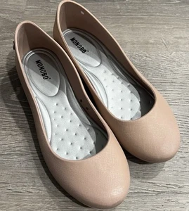 Zapatos planos Monobo para mujer 9 colores nude ballet planos punta redonda cómodos sin cordones - Imagen 1 de 9