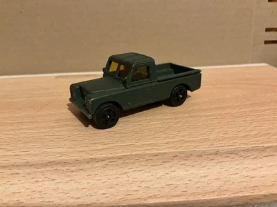 CORGI JUNIORS LAND ROVER MILITARY  No.79 LARGE BLACK WHIZZWHEELS 1970s - Image 1 of 4
