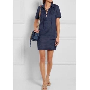 Equipment Knox Korsett Leinen Kleid Größe M - Bild 1 von 8