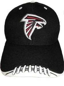 New Atlanta Falcons NFL Mens Adult OSFA Black Adjustable Hat - Picture 1 of 4
