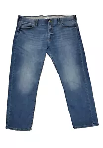 Lee Comfort Band Slim Straight 42x30 Mens Denim Jeans 41x28 B - Picture 1 of 8