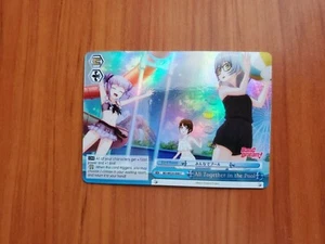 Weiss Schwarz Poppin’Party Roselia - All Together in the Pool BD/WE35-E49 C FOIL - Picture 1 of 2