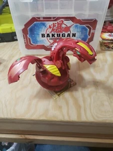 Bakugan Battle Brawlers Large Red DEKA Pyrus Cyborg Helios 640G - Picture 1 of 12