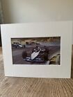 Nelson Piquet Brabham BMW Mounted Michael Turner F1 Print Formula 1 Brands Hatch