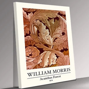 Acanthus William Morris Canvas Wall Art Picture Print Ready To Hang - Picture 1 of 7