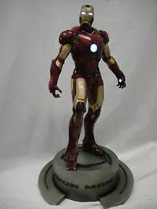 KOTOBUKIYA NEW!! Iron Man FINE ART STATUE MARK III 3 AVENGERS STARK MOVIE Bust - Picture 1 of 8