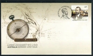 2013 Ludwig Leichhardt Australia Alemania edición conjunta FDC - Leichhardt NSW PMK - Imagen 1 de 2