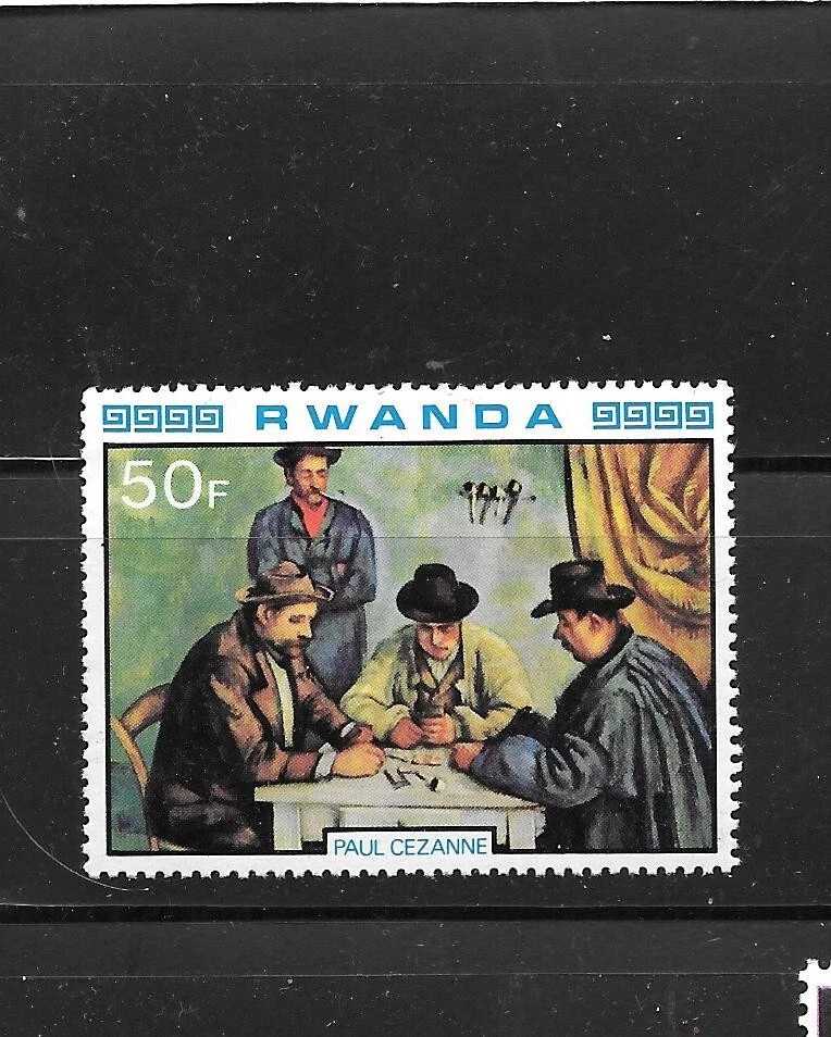 RWANDA SC#989 MNH XF 1980 ARTE CARTAS SELLO ÚNICO PICTÓRICO Foto 1 de 1