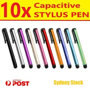 10x Stylus Pen Capacitive Touch Screen Pen for iPad iPhone Samsung Tablet iPod - Picture 1 of 5