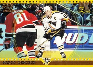 2002-03 Pacific Impact Zone #9 Mario Lemieux