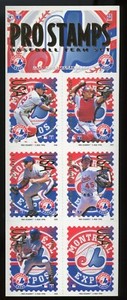 1996 Pro Stamps Montreal Expos Team Set Pedro Martinez Rondell White David Segui