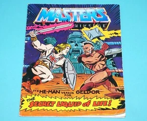 MOTU HE-MAN MASTERS OF THE UNIVERSE MINI COMIC SECRET LIQUID OF LIFE HONG KONG - Picture 1 of 2