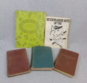 Lot of Vintage Gospel Song Books - Hymnals Miscellaneous Religious Songs Pop 60s - Picture 1 of 4