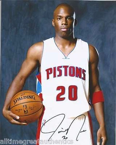 DETROIT PISTONS JODIE MEEKS SIGNED 8X10 PHOTO W/COA B KENTUCKY WILDCATS - Picture 1 of 1