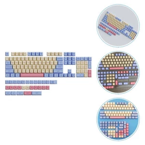  132 Pcs Personalisierte Marshmallow KeyCap Tastenkappen Für Tastaturen Süße - Bild 1 von 12
