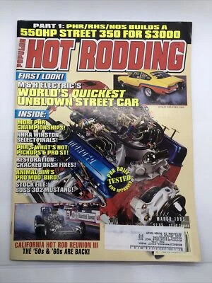 Popular Hot Rodding Magazine Volume 35 Number 3 March 1995 - Image 1 of 4