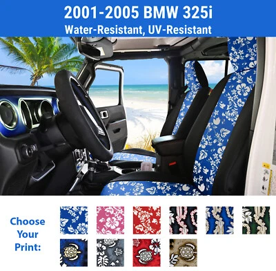 Capas de assento havaianas para 2001-2005 BMW 325i - Imagem 1 de 4