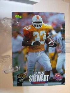 1995 Classic NFL Rookies Football Card #19 James Stewart (2026) - Picture 1 of 2
