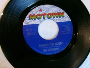The Supremes-45 Motown VG You Keep me Hangin' On/Remove this Doubt - Picture 1 of 2